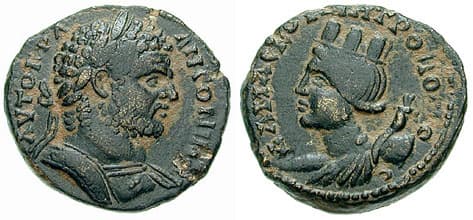 Damascus BMC 14 Caracalla AE 24mm of Damascus, Syria