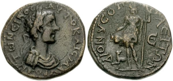 Dionysopolis Moushmov 97 Caracalla AE26 Pentassarion of Dionysopolis, Moesia Inferior