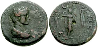 Edessa Macedonia CNG 96, 97 Caracalla AE26mm of Edessa, Macedonia