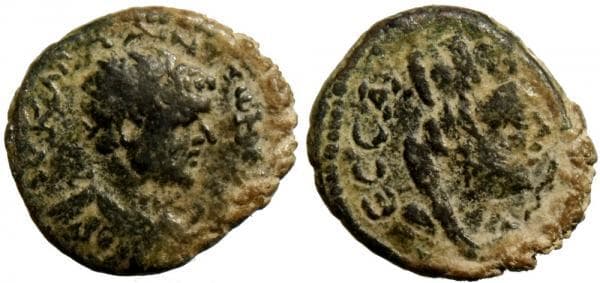 Edessa Mesopotamia Mionnet 48 Caracalla, AE of Edessa