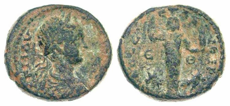 Eleutheropolis SNG ANS 892 Caracalla AE23 of Eleutheropolis, Palestine
