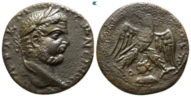 Emesa Prieur 986 Caracalla, Billon tetradrachm of Emesa, Syria