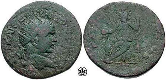 Gabala Lindgren 1191 Caracalla AE 28mm of Gabala, Syria