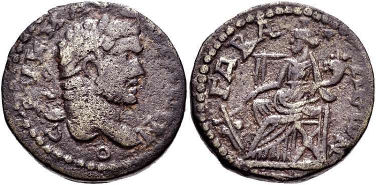 Gabala BMC 14 Caracalla, AE27 of Gabala, Syria