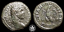 Hadrianopolis Moushmov 2642 Caracalla AE 17 of Hadrianopolis, Thrace