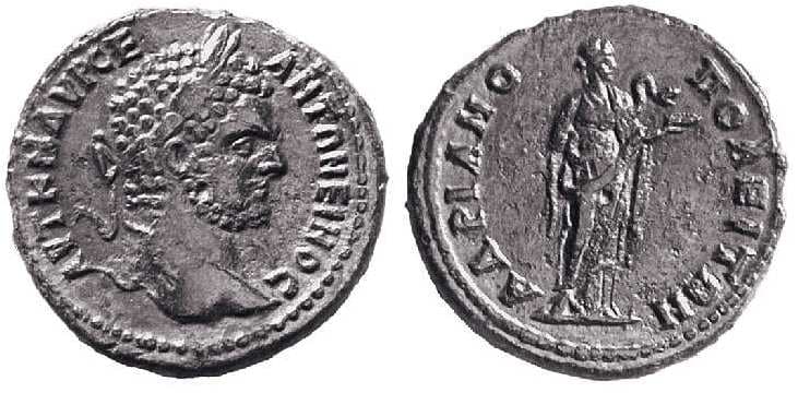 Hadrianopolis Moushmov 2659 Caracalla AE26 of Hadrianopolis, Thrace
