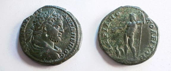 Hadrianopolis Varbanov 3612 Caracalla AE27 of Hadrianopolis, Thrace