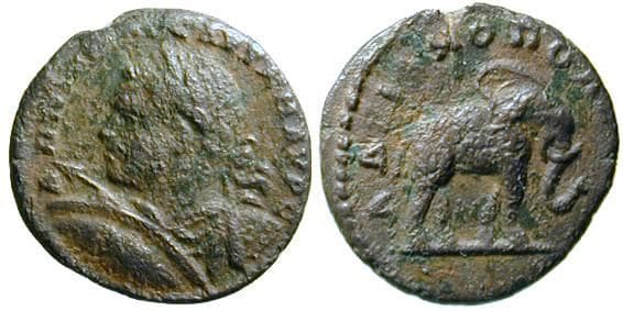 Hadrianopolis Varbanov 3501 Caracalla, AE17 of Hadrianopolis