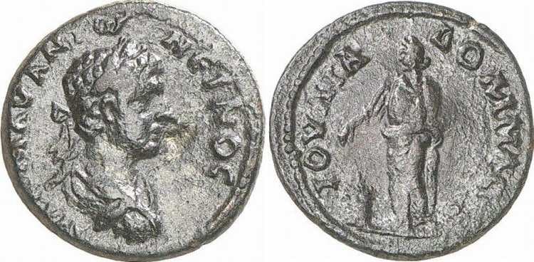 Hierapolis- Kastabala SNG Righetti 1725 (2) Caracalla AE25 of Hierapolis-Kastabala, Cilicia