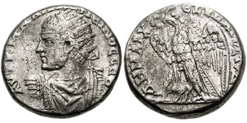 Hieropolis Syria Prieur 940 Caracalla AR Tetradrachm of Hierapolis, Syria