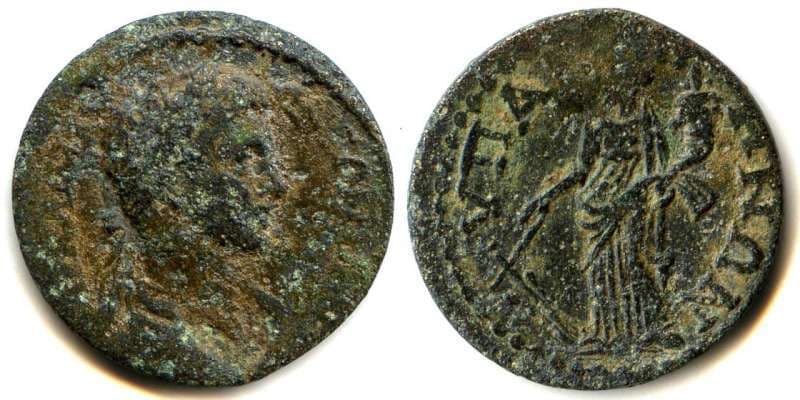 Hypaepa Klose 18 Caracalla AE 22 of Hypaepa, Lydia