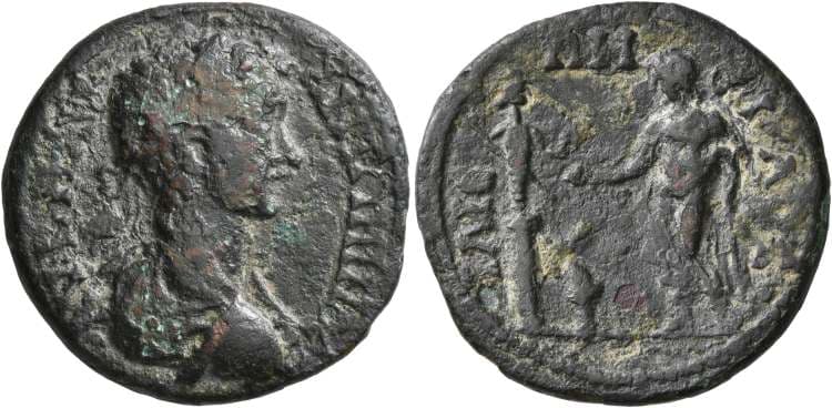 Ilion Bellinger T241 Caracalla, AE26 of Ilion, Troas