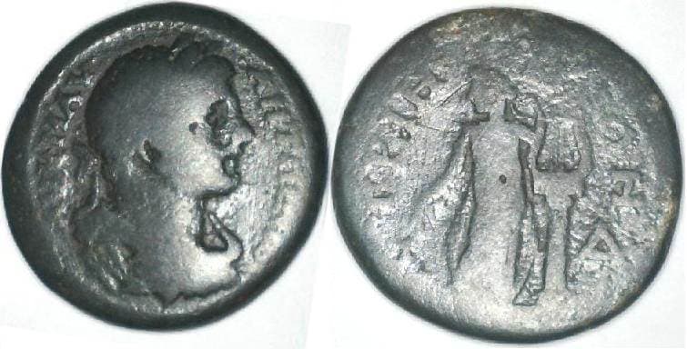Istros Varbanov 633 Caracalla, AE26 of Istros, Thrace