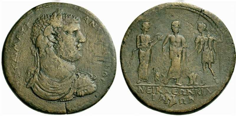 Kilbiani Nikaia SNG vA 2992 Caracalla, AE46 medallion of Nikaia, Kilbiani Inferiores, 49