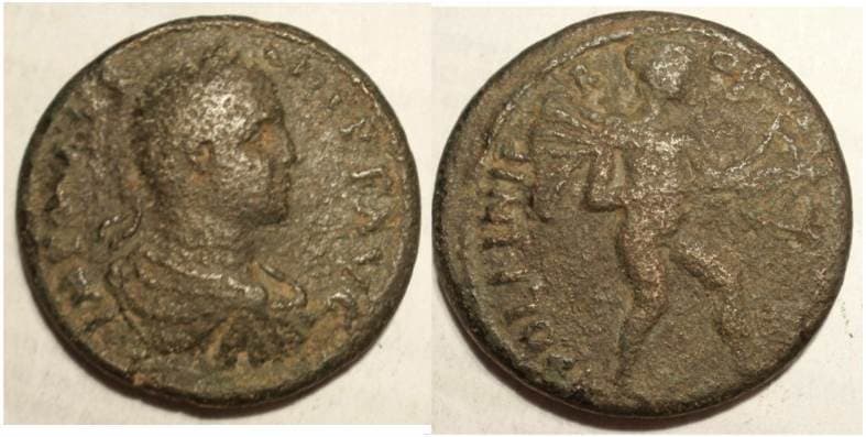 Kremna Aulock Pisidien 1196 Caracalla, AE31 of Kremna, Pisidia