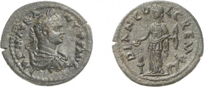 Kremna SNG France 1498 Caracalla, AE of Kremna, Pisidia, 8
