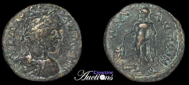 Mallos SNG Pfalz 911 Caracalla, AE of Mallos, Cilicia