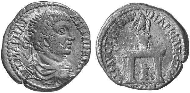 Markianopolis Varbanov 934 Caracalla, AE27 of Markianopolis, Moesia