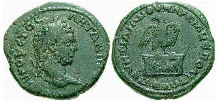 Markianopolis Varbanov 927 Caracalla, AE 27 of Markianopolis, Moesia Inf