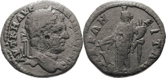 Maroneia Thrace AK L37 Caracalla AE24 of Maroneia, Thrace