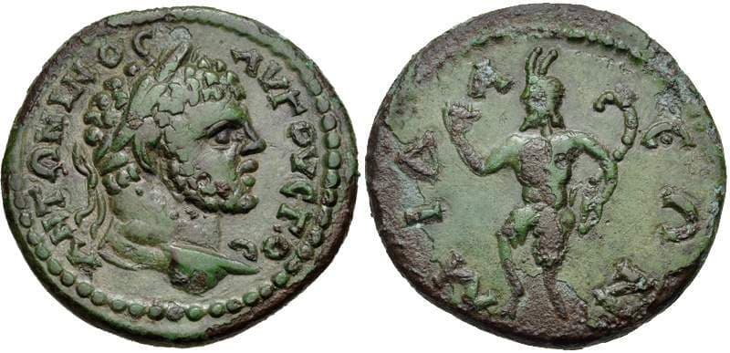 Midaeum vAulock Phrygiens 793 Caracalla, AE24 of Midaeum, Phrygia