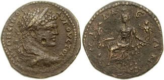 Midaeum von Aulock 764cf Caracalla AE 30mm of Midaeum, Phrygia