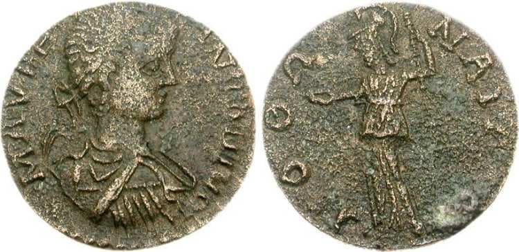Mothone Chaix 298 Caracalla, AE Assarion of Mothone, Messenia