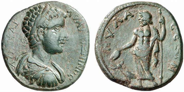 Mylasa BMC 33 Caracalla, AE28 of Mylasa, Caria