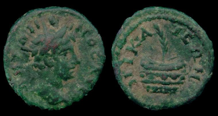 Nicaea Mionnet 703 var (2) Caracalla AE15 of Nicaea, Bithynia