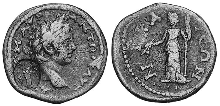 Nicaea RecGen 417 Caracalla, AE27 of Nicaea, Bithynia