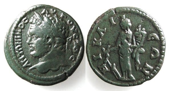 Nicaea RecGen 456 Caracalla, AE23mm of Nicaea, Bithynia, 6,59gr