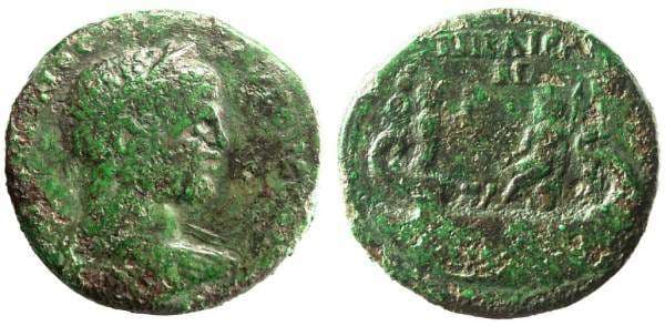 Nicaea Rec Gen 469 Caracalla, AE26 of Nicaea, Bithynia, 12