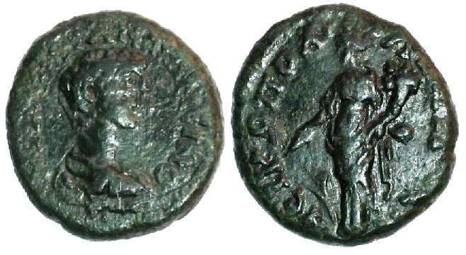 Nikopolis Epirus) Mionnet S3, 244 Caracalla, AE16 of Nikopolis, Epirus