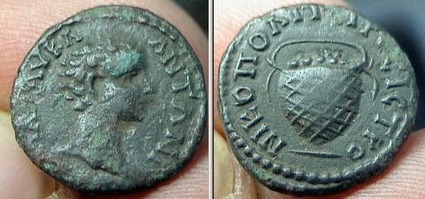 Nikopolis Moushmov 1108 Caracalla AE15 of Nikopolis ad Istrum