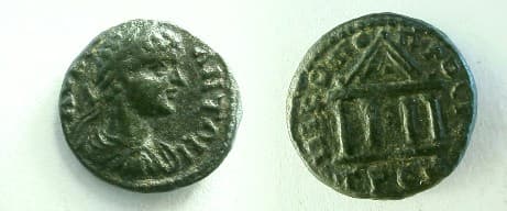 Nikopolis Moushmov 1141 Caracalla AE17 of Nikopolis, Moesia Inferior