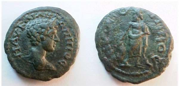 Nikopolis Moushmov 1072 Caracalla AE18 of Nikopolis, Moesia Inferior