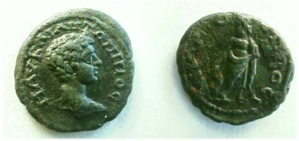 Nikopolis Moushmov 1072 Caracalla AE20 of Nikopolis, Moesia Inferior