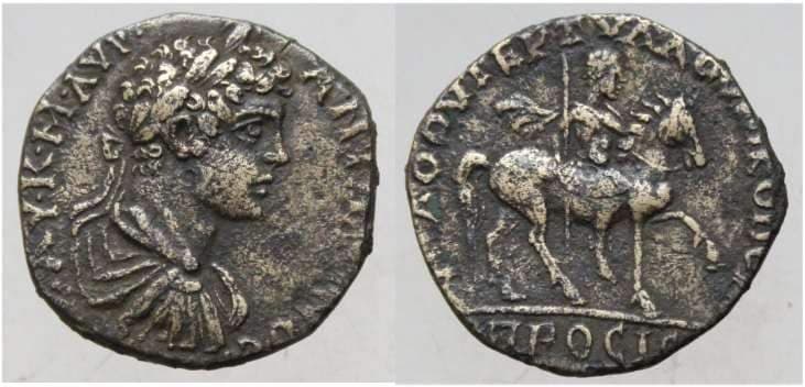 Nikopolis Moushmov 1103 (2) Caracalla, AE25 of Nikopolis ad Istrum, Moesia