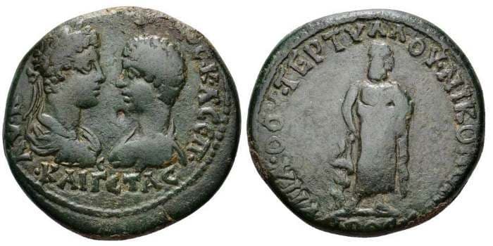Nikopolis RN 20, 440 Caracalla, AE26 of Nicopolis ad Istrum, Moesia Inf