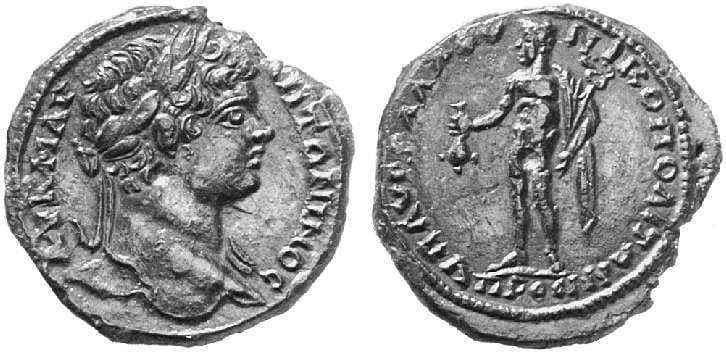 Nikopolis Varbanov 3059 Caracalla, AE28 of Nikopolis ad Istrum, Moesia