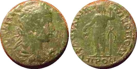 Nikopolis Varbanov 3130 Caracalla, AE27 of Nikopolis ad Istrum, Moesia