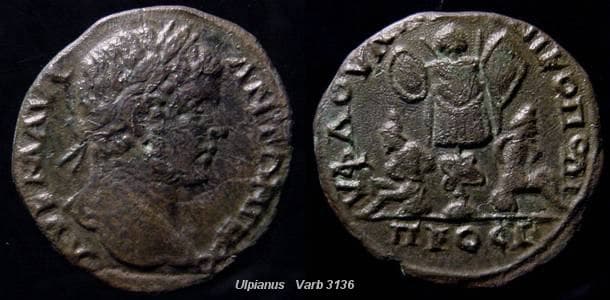 Nikopolis Varbanov 3136 Caracalla, AE28 of Nikopolis ad Istrum