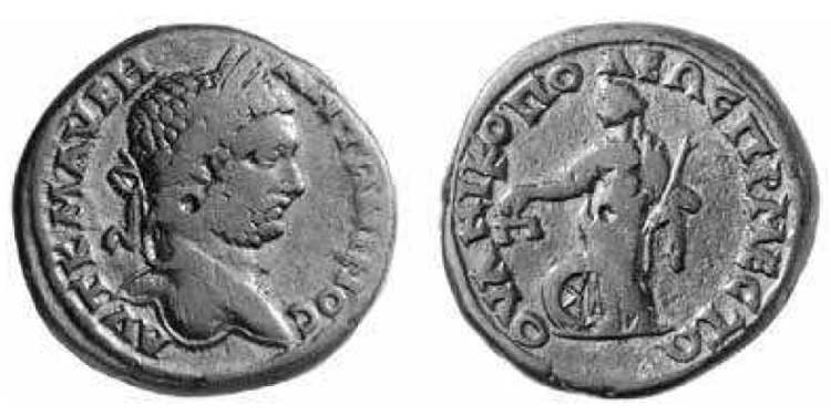Nikopolis ad Mestum Varbanov 4323 Caracalla, AE27 of Nikopolis ad Mestum, Thrace
