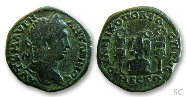 Nikopolis ad Mestum Moushmov 4065 Caracalla, AE28 of Nikopolis ad Mestum