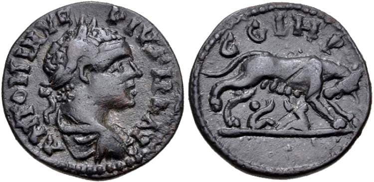 Parium CNG 387, 300 Elagabalus, AE21 of Parium, Mysia