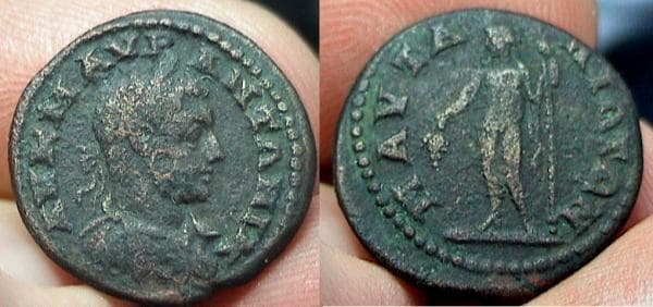 Pautalia Moushmov 4250 var Caracalla, AE25, Pautalia