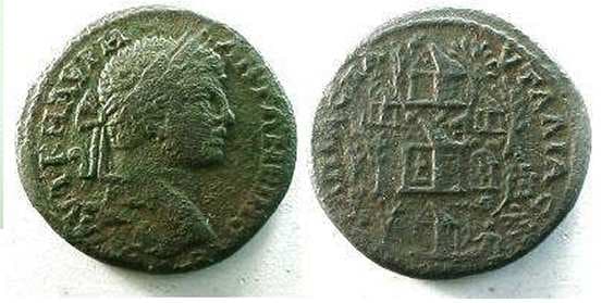 Pautalia Varbanov 3405 Caracalla AE29 of Pautalia, Thrace