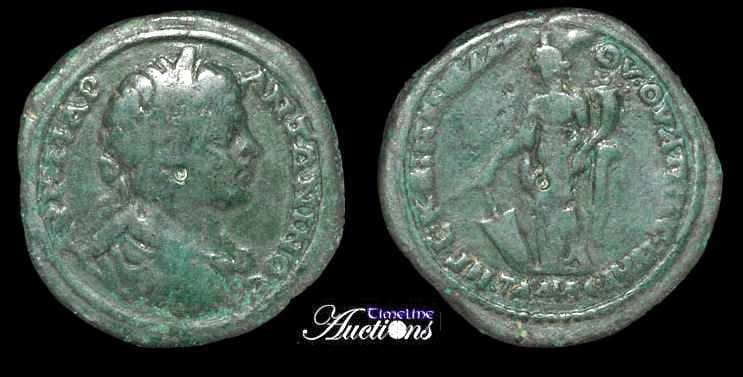 Pautalia Moushmov 4293 Caracalla, AE30 of Pautalia, Thrace