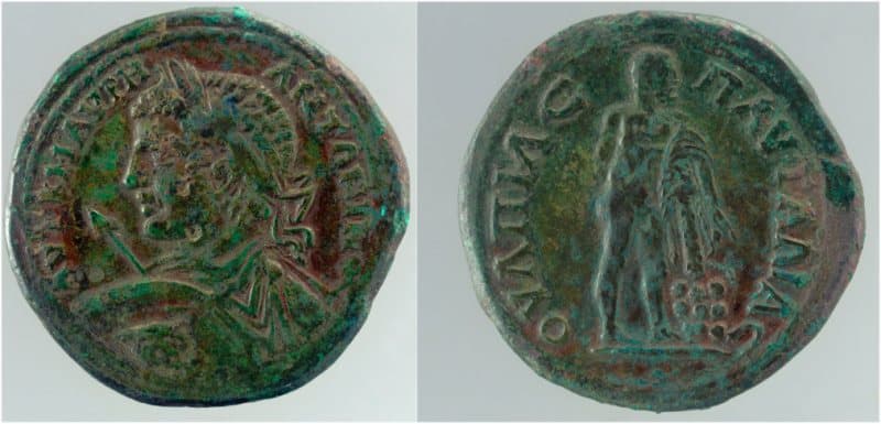 Pautalia Moushmov 4302 Caracalla, AE29 of Pautalia, Thrace