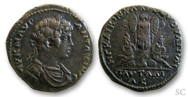 Pautalia Slavey 1373 Caracalla, AE28 of Pautalia, Thrace
